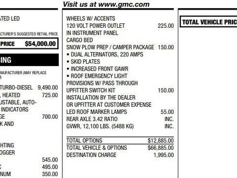 Used 2025 GMC Sierra 3500 Pro w/ Convenience Package image 2