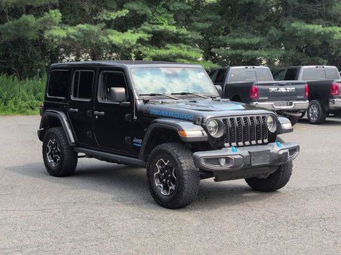Certified 2021 Jeep Wrangler Unlimited Rubicon 4xe w/ Cold Weather Group AWD/4WD image 3