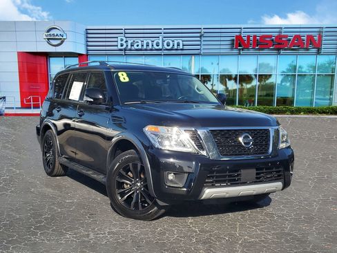 Used 2018 Nissan Armada Platinum w/ Captain Seat Package image 1