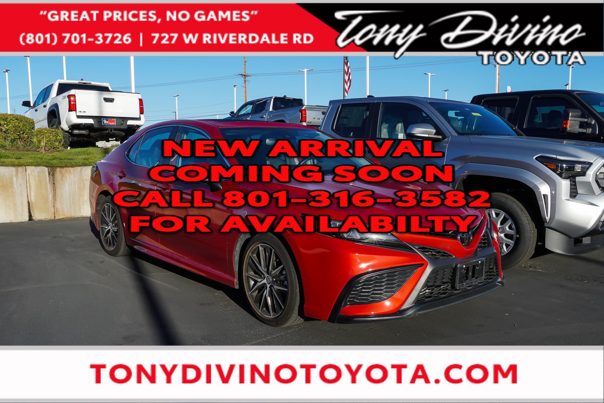 Certified 2024 Toyota Camry SE w/ Convenience Package FWD image 1