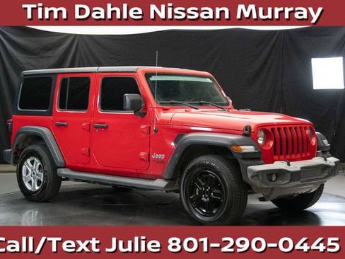 Used 2019 Jeep Wrangler Unlimited Sport S AWD/4WD image 1