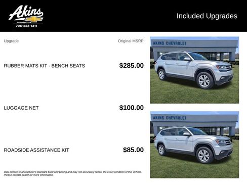 Used 2018 Volkswagen Atlas SE FWD image 5