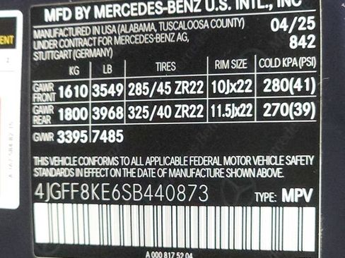 Used 2025 Mercedes-Benz GLS 63 AMG 4MATIC image 40