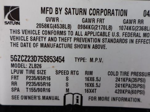 Used 2005 Saturn Vue 2WD w/ Sport Plus II Pkg image 44