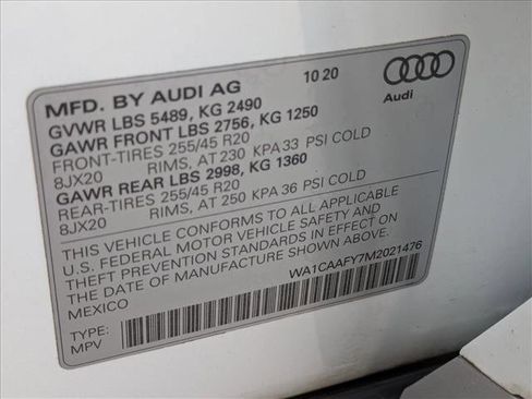 Used 2021 Audi Q5 Prestige image 26