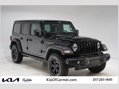 Used 2021 Jeep Wrangler Unlimited Sport image 1