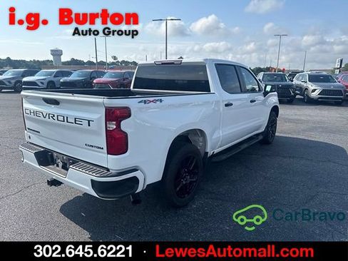 Used 2025 Chevrolet Silverado 1500 Custom w/ Turbomax Blackout Package AWD/4WD image 3