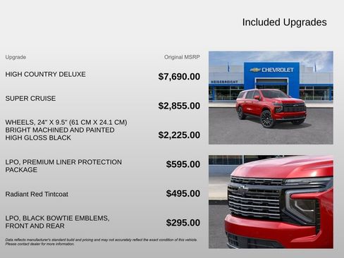 New 2026 Chevrolet Suburban High Country image 4