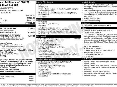Certified 2025 Chevrolet Silverado 1500 LTZ w/ Technology Package image 2