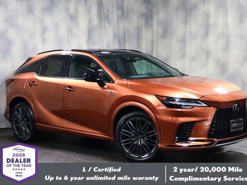 Certified 2023 Lexus RX 500h F Sport w/ Accessory Package (K3) AWD/4WD image 1