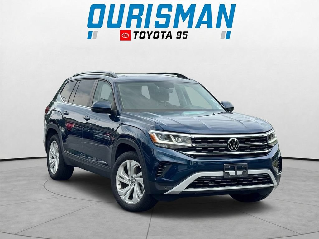 Used 2023 Volkswagen Atlas SE w/ Panoramic Sunroof Package AWD/4WD image 1