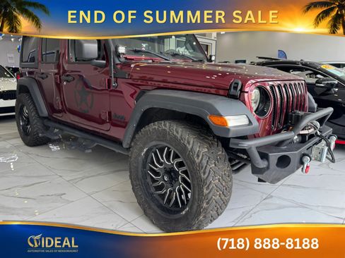 Used 2022 Jeep Wrangler Unlimited Sport AWD/4WD image 1