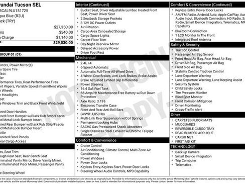 Used 2020 Hyundai Tucson SEL image 33