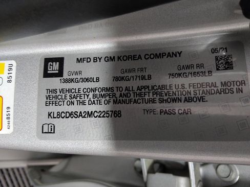 Used 2021 Chevrolet Spark LT image 33