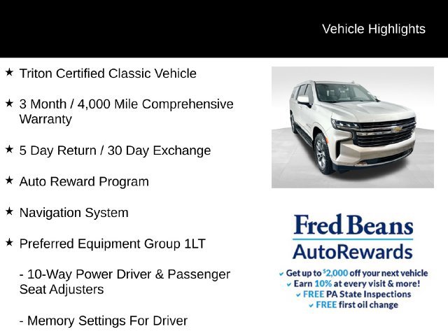 Used 2022 Chevrolet Suburban LT w/ Luxury Package AWD/4WD image 5