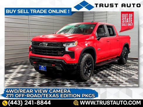 Used 2022 Chevrolet Silverado 1500 RST w/ Z71 Off-Road Package image 1