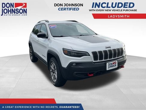 Used 2022 Jeep Cherokee Trailhawk w/ Sound & Nav Group image 1