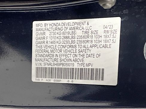 Used 2023 Honda Odyssey EX-L image 33