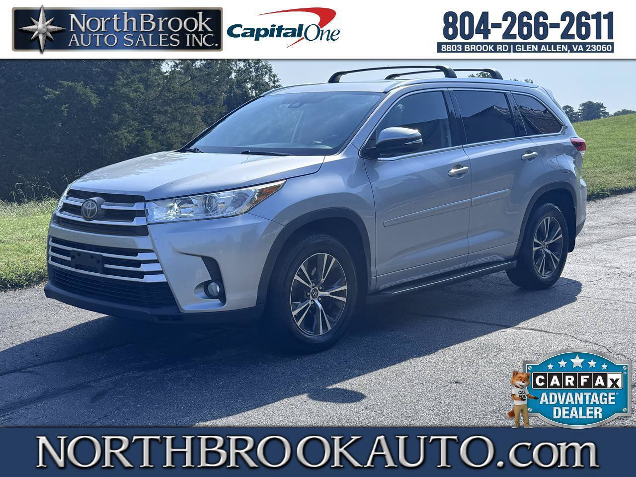 Used 2018 Toyota Highlander XLE AWD/4WD image 1