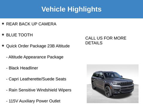 Used 2023 Jeep Grand Cherokee L Laredo AWD/4WD image 8