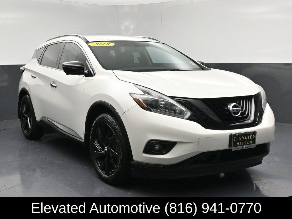 Used 2018 Nissan Murano SL w/ Midnight Edition Package AWD/4WD image 1