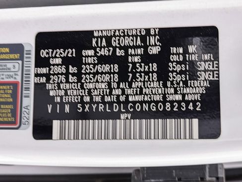 Used 2022 Kia Sorento S w/ Panoramic Sunroof Package image 34