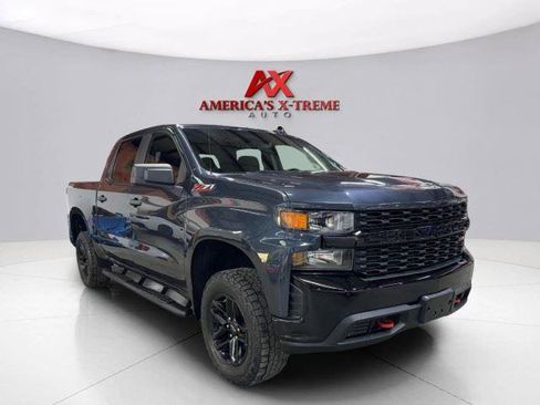 Used 2021 Chevrolet Silverado 1500 Custom Trail Boss w/ LPO, Dark Essentials Package AWD/4WD image 10