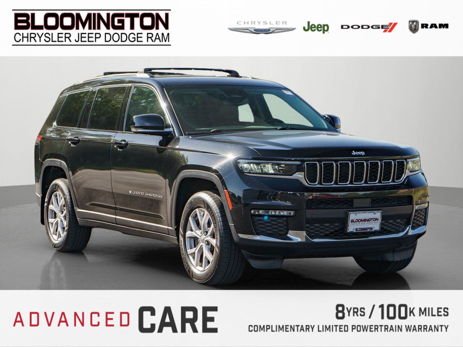 Used 2022 Jeep Grand Cherokee L Limited AWD/4WD image 1