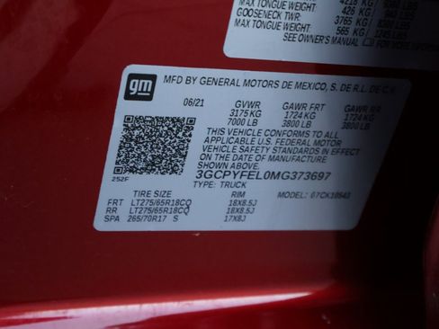 Used 2021 Chevrolet Silverado 1500 LT Trail Boss w/ Convenience Package II image 59