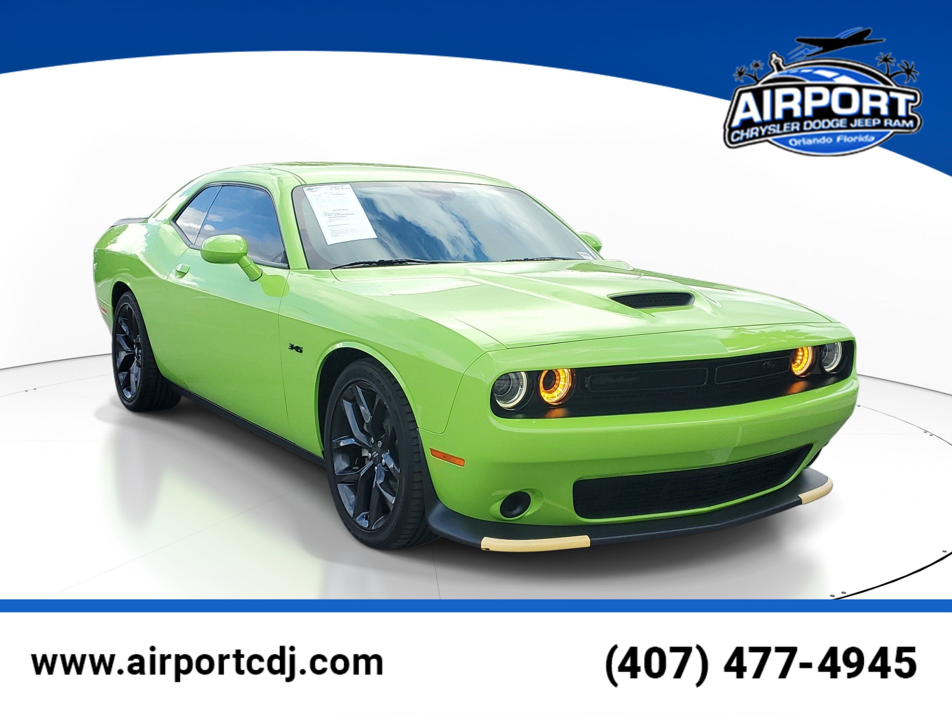 Used Green Dodge Challenger for Sale Near Me in Edgewater, FL