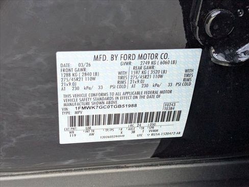 New 2026 Ford Explorer ST RWD image 16