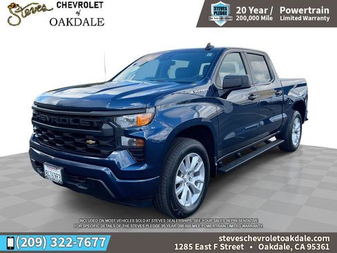 Certified 2022 Chevrolet Silverado 1500 Custom image 1
