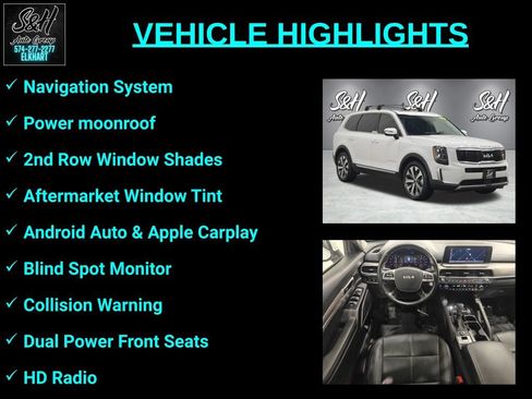 Used 2022 Kia Telluride EX w/ EX Premium Package AWD/4WD image 3