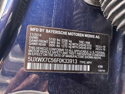 Used 2015 BMW X3 xDrive35i image 23