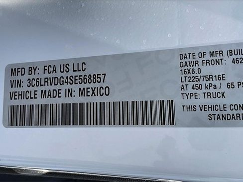 New 2025 RAM ProMaster 2500 w/ Quick Order Package 22G SLT image 13