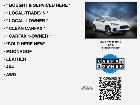 Certified 2024 Honda HR-V EX-L image 7