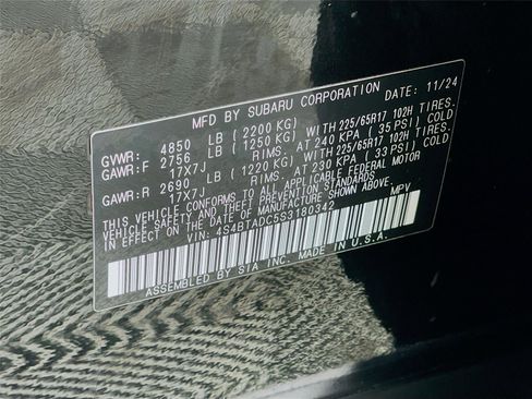 Used 2025 Subaru Outback Premium AWD/4WD image 34