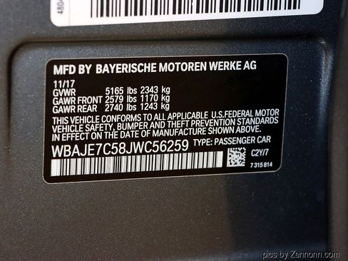 Used 2018 BMW 540i xDrive 540i xDrive image 39