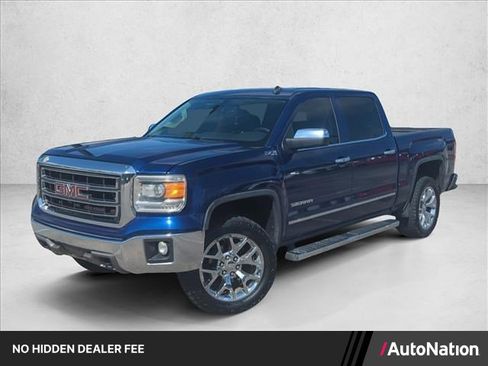 Used 2014 GMC Sierra 1500 SLT w/ SLT Crew Cab Value Package AWD/4WD image 1