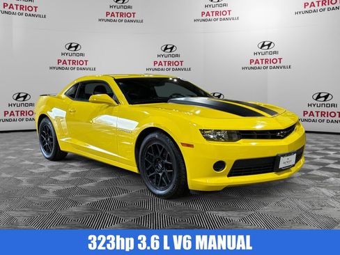 Used 2014 Chevrolet Camaro LS w/ Black Rally Stripe Package RWD image 1