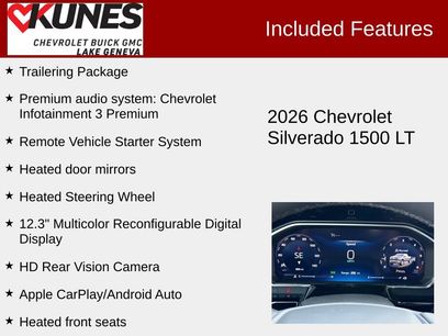 New 2026 Chevrolet Silverado 1500 LT