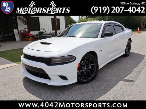Used 2021 Dodge Charger R/T w/ Blacktop Package RWD image 1