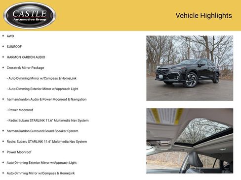 Used 2024 Subaru Crosstrek 2.5i Limited w/ Crosstrek Mirror Package AWD/4WD image 3