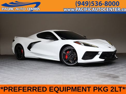 Used 2021 Chevrolet Corvette Stingray Preferred Cpe w/ Battery Protection Package RWD image 1