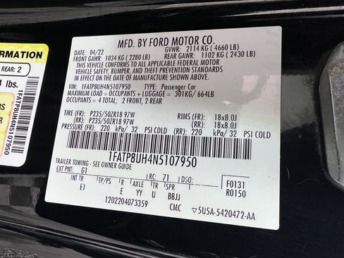 Used 2022 Ford Mustang Premium image 33