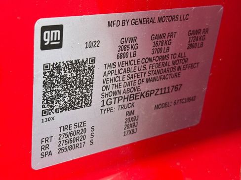 Used 2023 GMC Sierra 1500 SLE RWD image 53