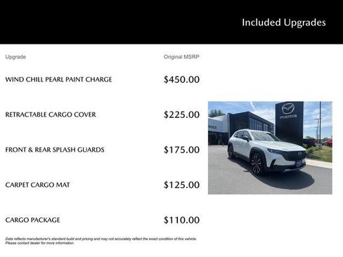 Certified 2025 MAZDA CX-50 AWD 2.5 Turbo w/ Cargo Package image 6