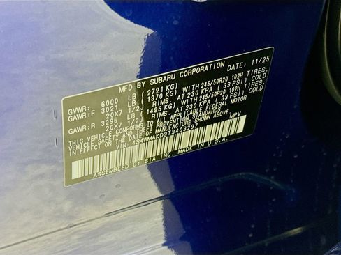 New 2026 Subaru Ascent Touring image 35