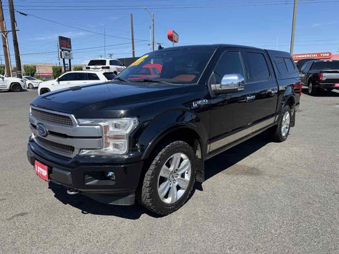 Used 2018 Ford F150 Platinum w/ Technology Package AWD/4WD image 3