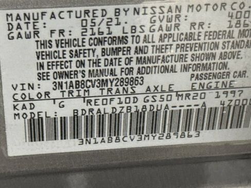 Used 2021 Nissan Sentra SV FWD image 27